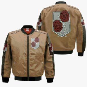 AOT Stationary Guard Uniform Hoodie Attack On Titan Anime Shirt Jacket 9