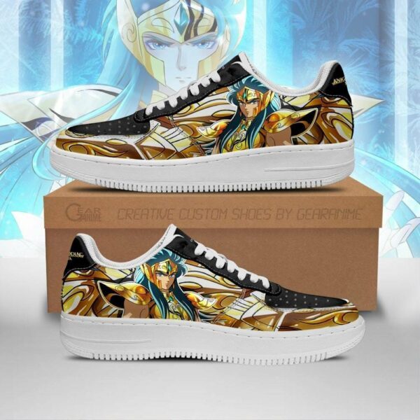 Aquarius Camus Shoes Uniform Saint Seiya Anime Sneakers 1