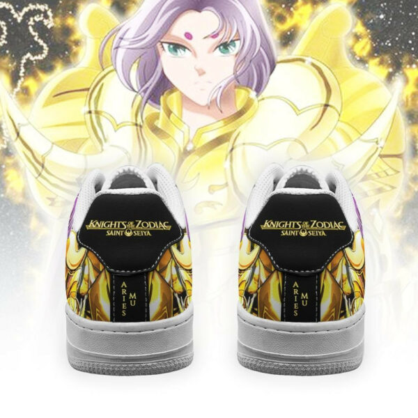 Aries Mu Shoes Uniform Saint Seiya Anime Sneakers 3