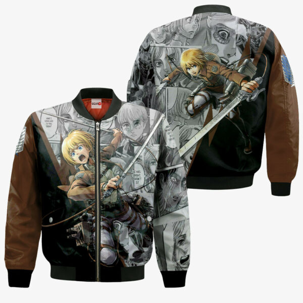 Armin Arlelt Hoodie Custom Attack On Titan Anime Merch Clothes Manga Style 4