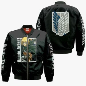 Armin Arlert Hoodie Attack On Titan Anime Shirts Jacket 9