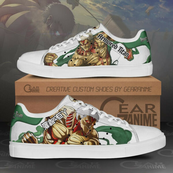 Armored Titan Skate Shoes Uniform Attack On Titan Anime Sneakers SK10 1