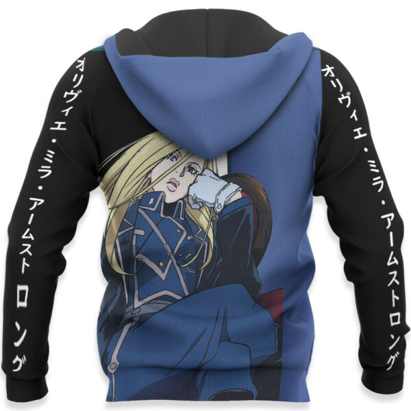 Armstrong Olivier Mira Hoodie Custom Fullmetal Alchemist Anime Merch Clothes 5