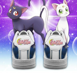 Artemis Cat Air Shoes Custom Anime Sailor Moon Sneakers 5