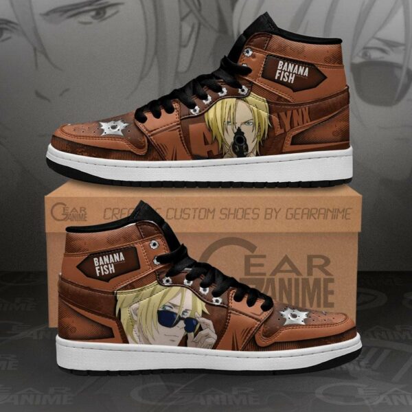 Ash Lynx Shoes Custom Anime Banana Fish Sneakers 1