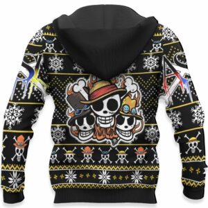 ASL Pirates Ugly Christmas Sweater Custom Anime One Piece XS12 8