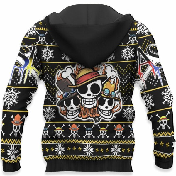 ASL Pirates Ugly Christmas Sweater Custom Anime One Piece XS12 4