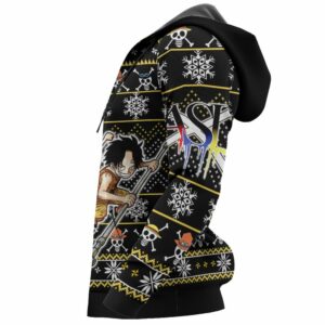 ASL Pirates Ugly Christmas Sweater Custom Anime One Piece XS12 9