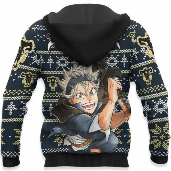 Asta Ugly Christmas Sweater Custom Anime Black Clover XS12 Funny 4
