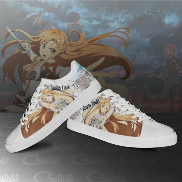 Asuna Skate Shoes Sword Art Online Anime Sneakers SK10 3