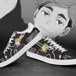 Atsumu Miya Skate Shoes Custom Haikyuu Anime Sneakers 6