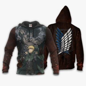 Attack On TiTan Armin Arlert Hoodie AOT Final Season Anime Shirt 8