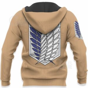 Attack On Titan Hoodie Wings Of Freedom Scout Regiment Anime Jacket 12