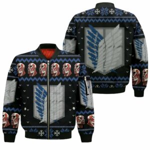 Attack On Titan Shirt Scout Ugly Christmas Sweater Jacket 10