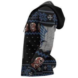 Attack On Titan Shirt Scout Ugly Christmas Sweater Jacket 11