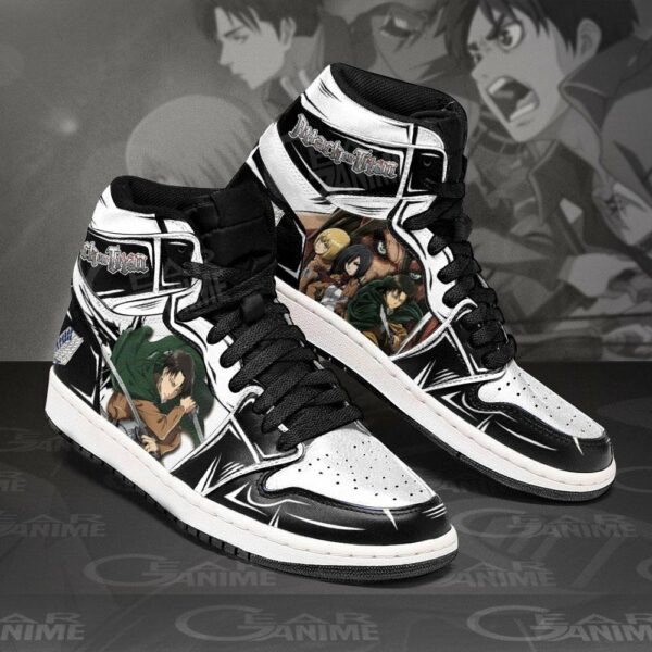Attack On Titan Shoes Custom Anime Sneakers For Fan 2