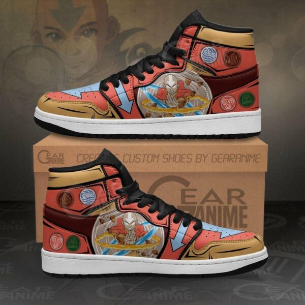 Avatar Aang Shoes Custom The Last Airbender Anime Sneakers 1