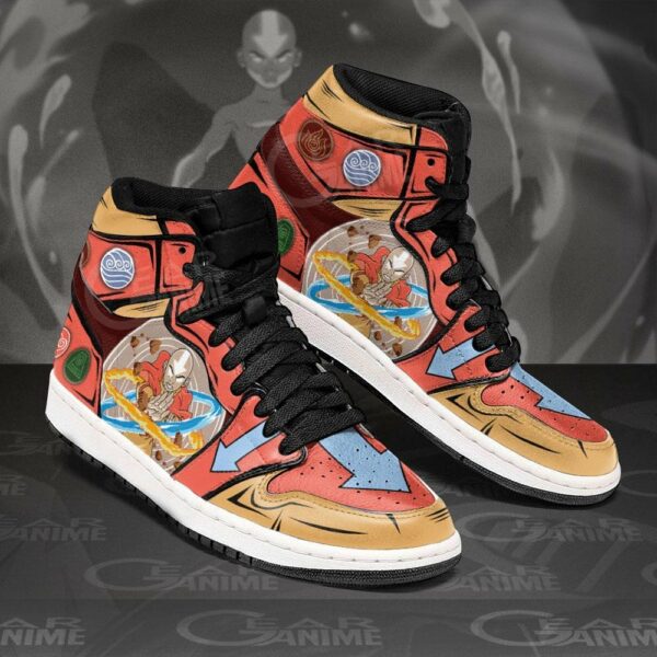Avatar Aang Shoes Custom The Last Airbender Anime Sneakers 2