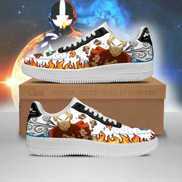 Avatar Airbender Shoes Characters Anime Sneakers Fan Gift Idea PT06 1