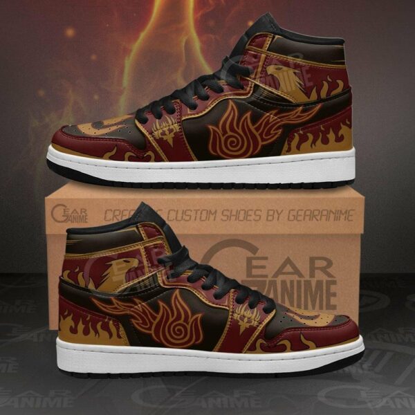 Avatar Fire Nation Shoes The Last Airbender Custom Sneakers 1