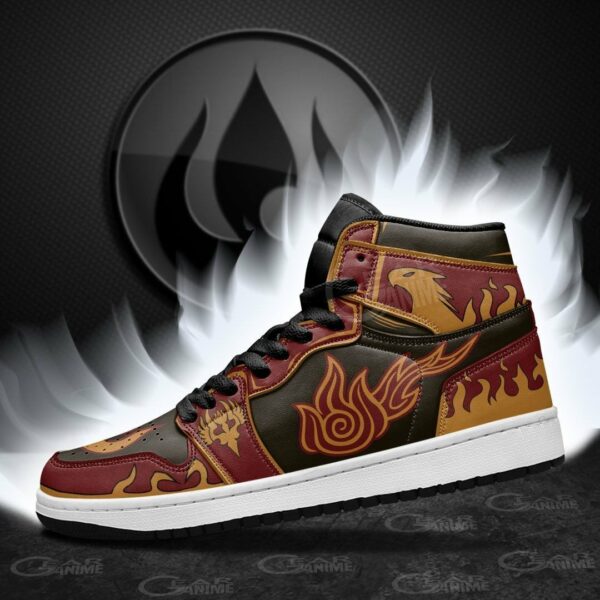 Avatar Fire Nation Shoes The Last Airbender Custom Sneakers 3