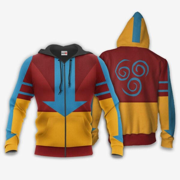 Avatar The Last Airbender Hoodie Custom Air Nation Uniform Anime Shirt 1