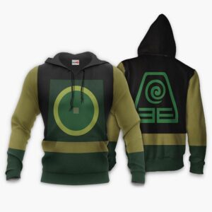 Avatar The Last Airbender Hoodie Earth Nation Uniform Shirt 8