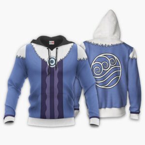 Avatar The Last Airbender Hoodie Water Elemental Uniform Shirt 8