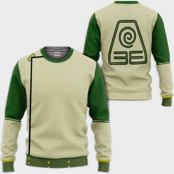 Avatar The Last Airbender Toph Beifong Uniform Hoodie Anime 2