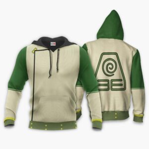 Avatar The Last Airbender Toph Beifong Uniform Hoodie Anime 8