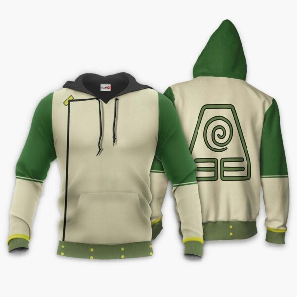 Avatar The Last Airbender Toph Beifong Uniform Hoodie Anime 3