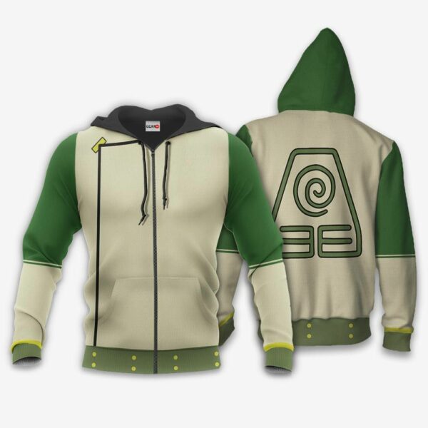 Avatar The Last Airbender Toph Beifong Uniform Hoodie Anime 1