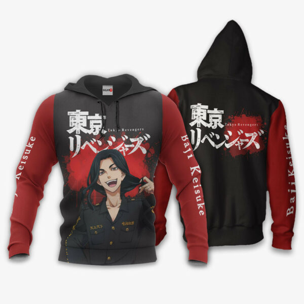 Baji Keisuke Hoodie Custom Anime Tokyo Revengers Merch Clothes 3