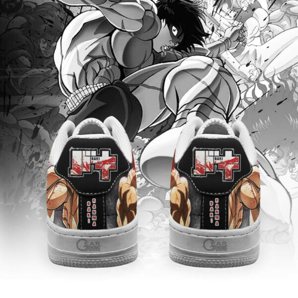 Baki Hanma Shoes Baki Custom Anime Sneakers PT10 4