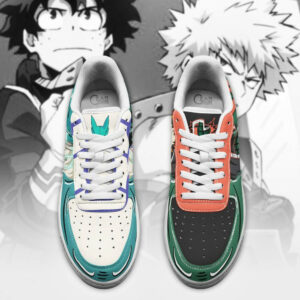 Bakugo and Deku Air Shoes Custom Anime My Hero Academia Sneakers 7