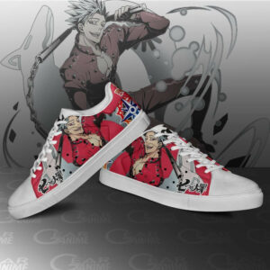 Ban Skate Shoes The Seven Deadly Sins Anime Custom Sneakers SK10 6
