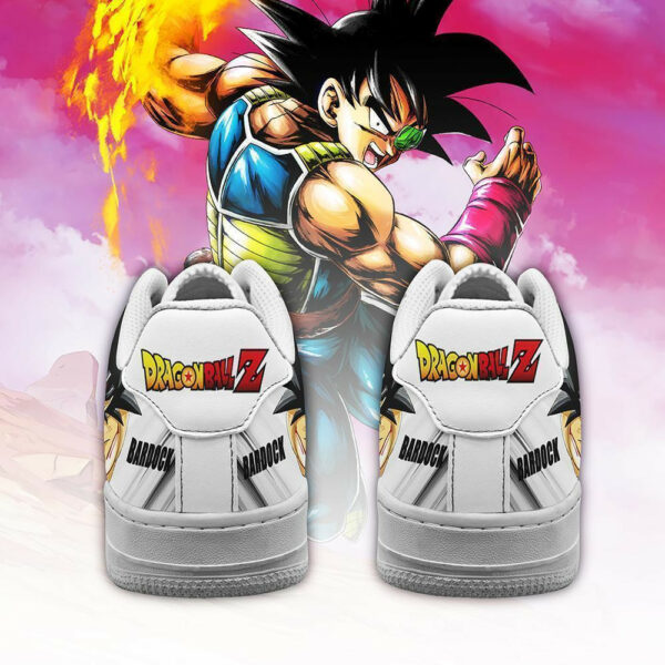 Bardock Air Shoes Custom Anime Dragon Ball Sneakers Simple Style 3