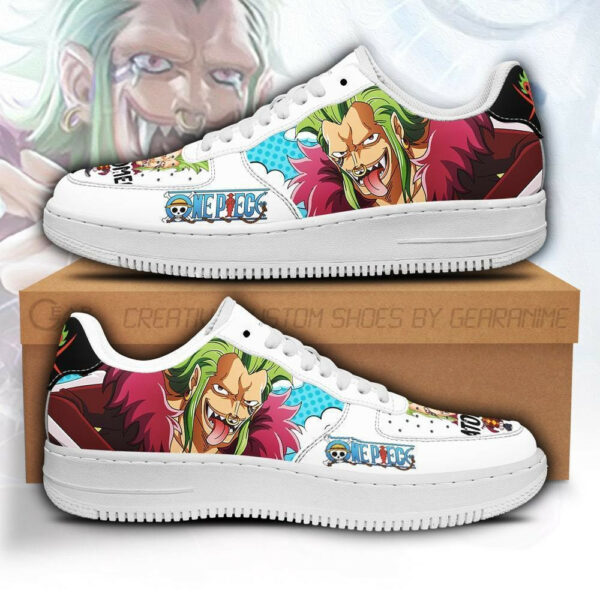 Bartolomeo Air Shoes Custom Anime One Piece Sneakers 1