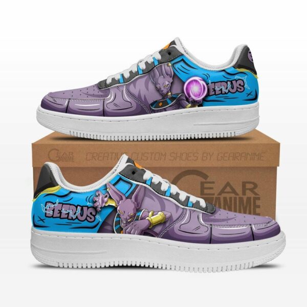 Beerus Air Shoes Custom Anime Dragon Ball Sneakers 1