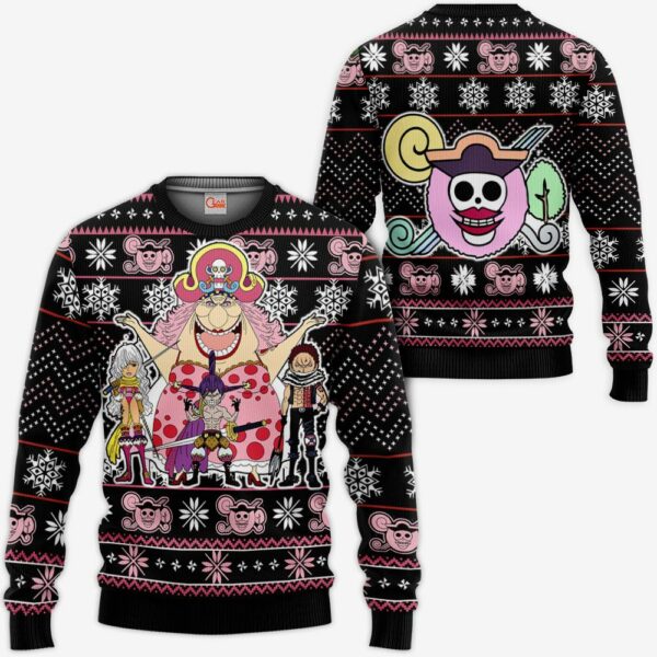 Big Mom Pirates Ugly Christmas Sweater Custom Anime One Piece XS12 1