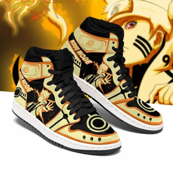 Bijuu Mode Shoes Nine-Tails Chakra Custom Anime Sneakers 2