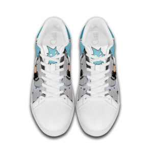 Black _ Star Skate Shoes Custom Soul Eater Anime Sneakers 7