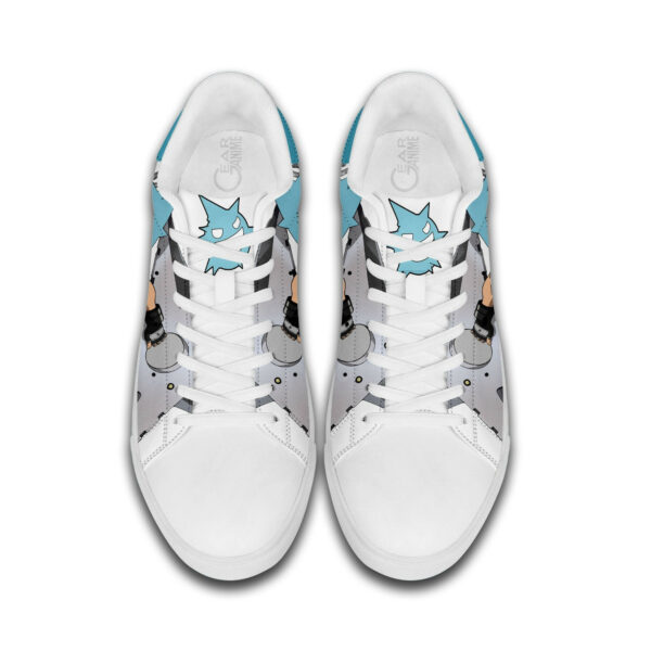 Black _ Star Skate Shoes Custom Soul Eater Anime Sneakers 4