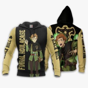 Black Bull Finral Roulacase Hoodie Black Clover Anime Shirt 8