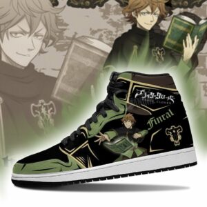 Black Bull Finral Shoes Black Clover Anime Sneakers 6