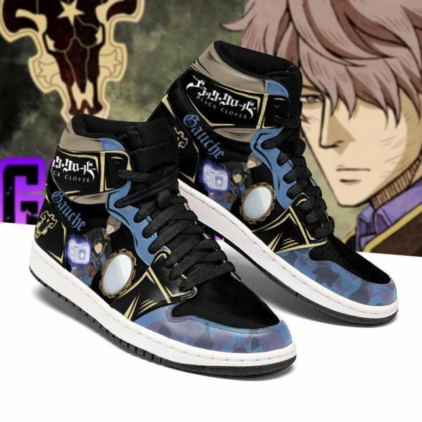 Black Bull Gauche Shoes Black Clover Anime Sneakers 1