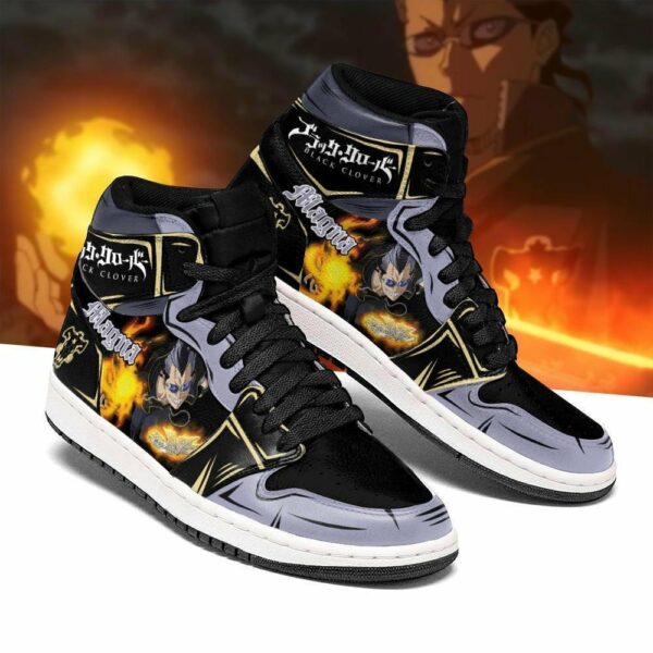 Black Bull Magna Shoes Black Clover Anime Sneakers 1