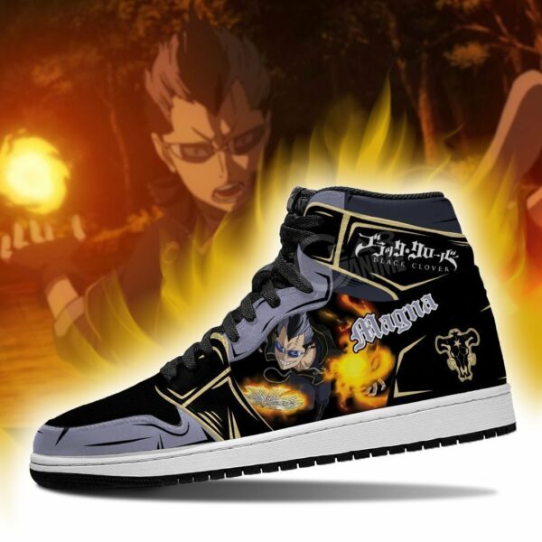 Black Bull Magna Shoes Black Clover Anime Sneakers 3