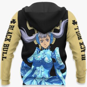 Black Bull Noelle Silva Hoodie Black Clover Anime Shirt 10