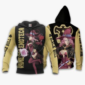 Black Bull Vanessa Hoodie Black Clover Anime Shirt 8